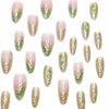 12 Sizes-24 Pcs Press On Nails M1208