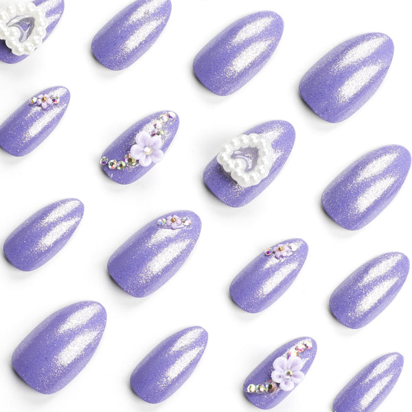 12 Sizes-24 Pcs Press On Nails JP2959