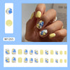 12 Sizes-24 Pcs Press On Nails W1265