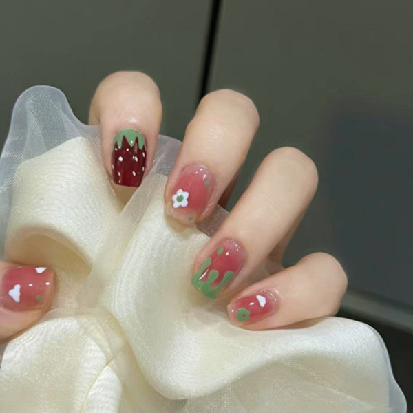 30 Pcs Press On Nails S009