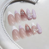 12 Sizes-24 Pcs Press On Nails Z910
