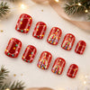 12 Sizes-24 Pcs Press On Nails YS920