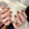 12 Sizes-24 Pcs Press On Nails R912