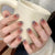 12 Sizes-24 Pcs Press On Nails R912