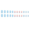 12 Sizes-24 Pcs Press On Nails Z473