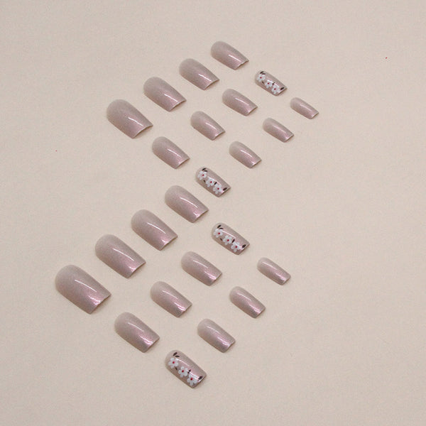 12 Sizes-24 Pcs Press On Nails W1197