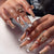 12 Sizes-24 Pcs Press On Nails JP2920