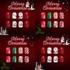 48 Pcs Press On Nails Xmas-8-48pcs