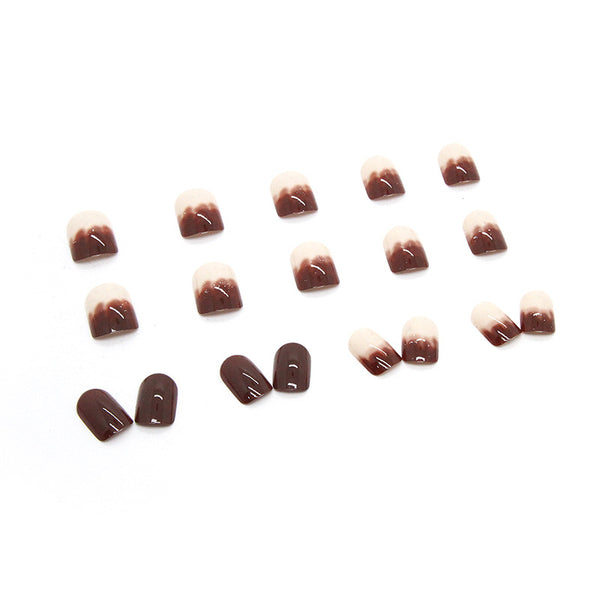 12 Sizes-24 Pcs Press On Nails R682