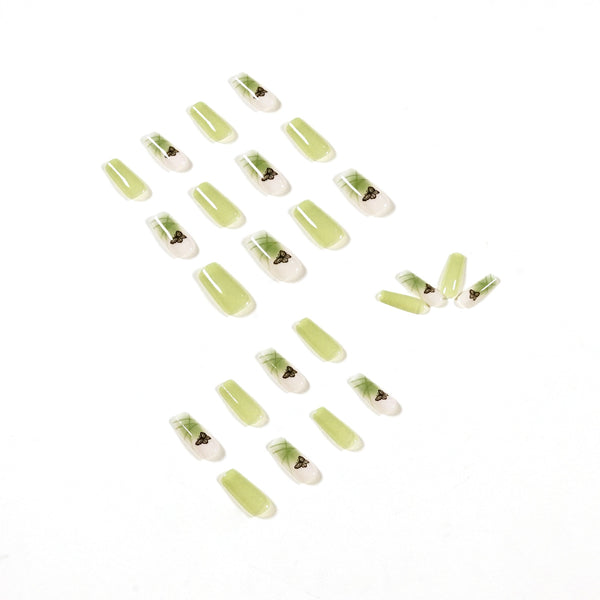 12 Sizes-24 Pcs Press On Nails JP1192