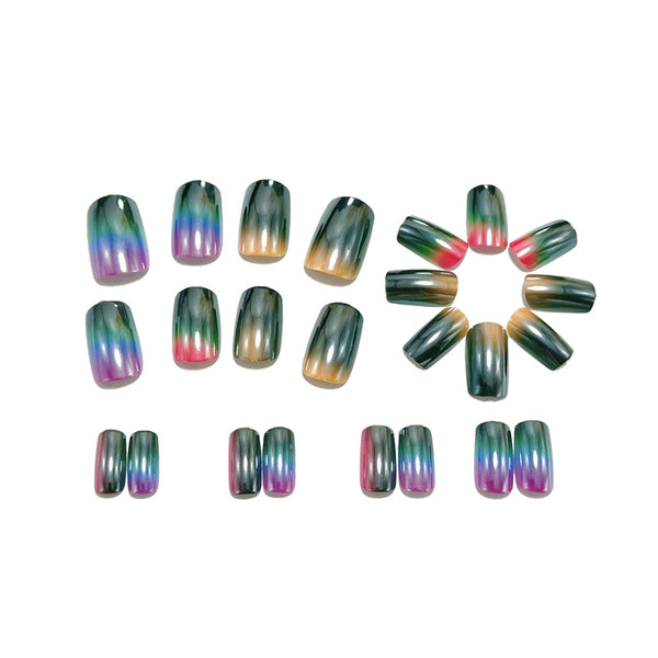 12 Sizes-24 Pcs Press On Nails Y1809