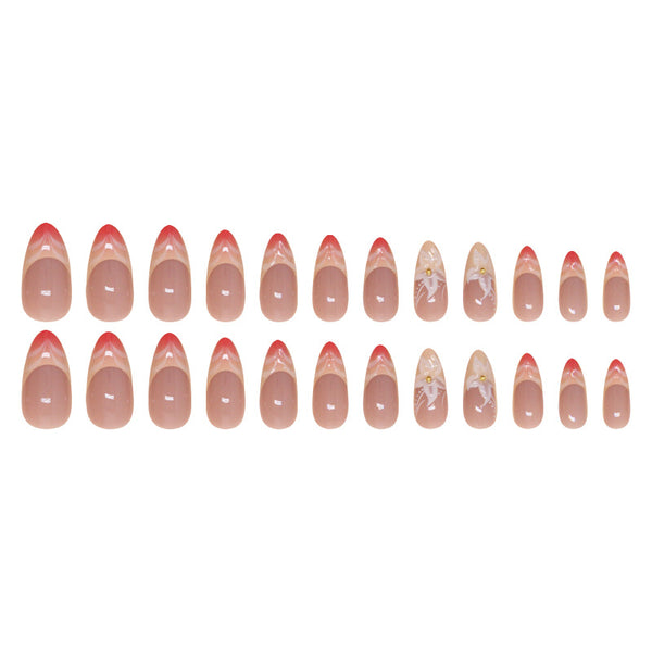 12 Sizes-24 Pcs Press On Nails Z903