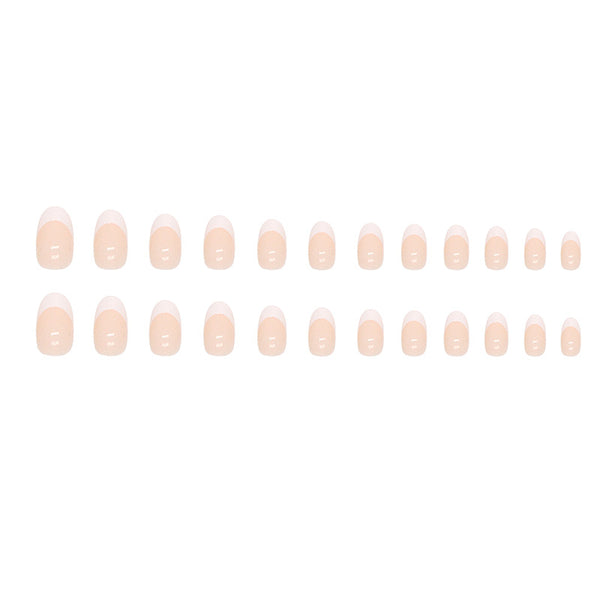 12 Sizes-24 Pcs Press On Nails W249