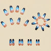 12 Sizes-24 Pcs Press On Nails Y524
