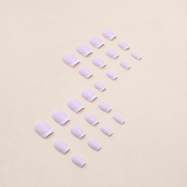 12 Sizes-24 Pcs Press On Nails W770