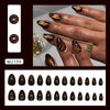 12 Sizes-24 Pcs Press On Nails W2199