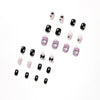 12 Sizes-24 Pcs Press On Nails JP1389