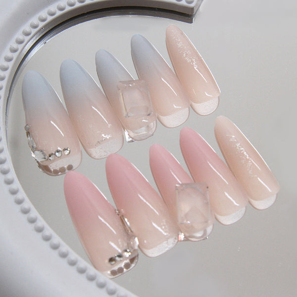 12 Sizes-24 Pcs Press On Nails Z886