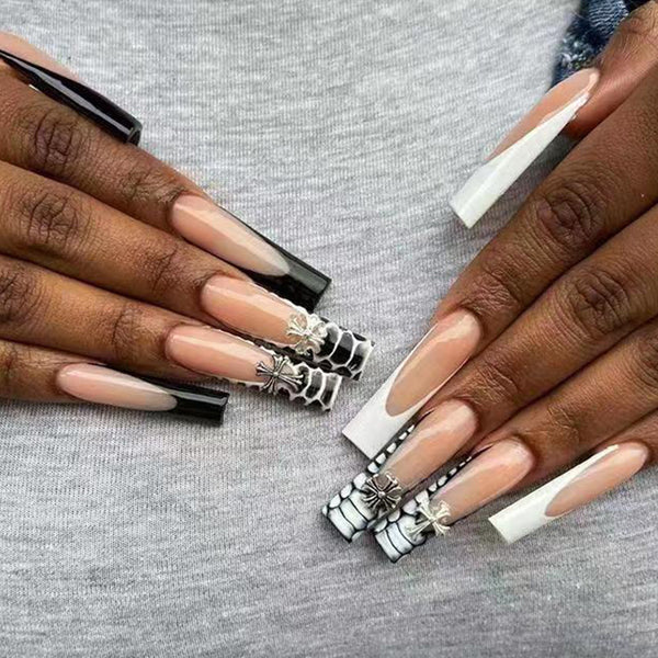12 Sizes-24 Pcs Press On Nails Z361