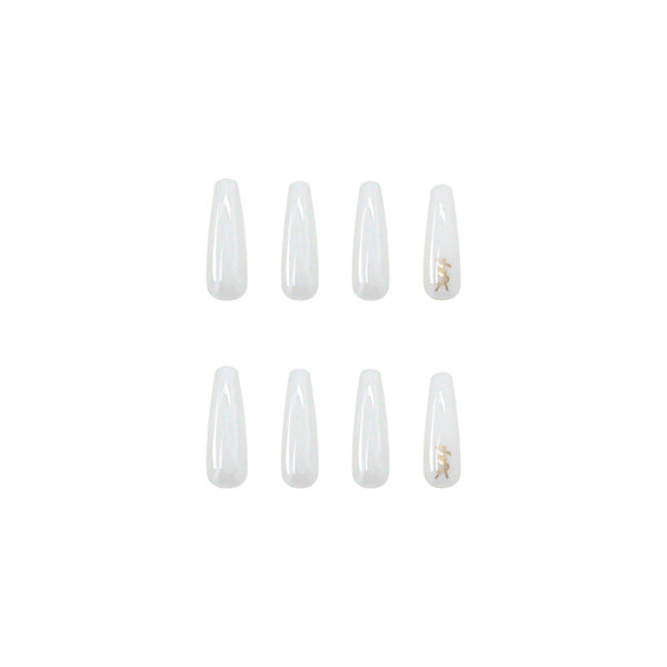 12 Sizes-24 Pcs Press On Nails W021