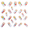 12 Sizes-24 Pcs Press On Nails Y796