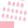 12 Sizes-24 Pcs Press On Nails JP4001