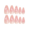 12 Sizes-24 Pcs Press On Nails JP2784