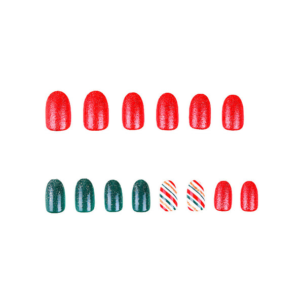 12 Sizes-24 Pcs Press On Nails Y278