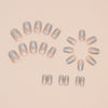 12 Sizes-24 Pcs Press On Nails Z865