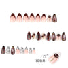 12 Sizes-24 Pcs Press On Nails JP4122