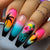 12 Sizes-24 Pcs Press On Nails Y971