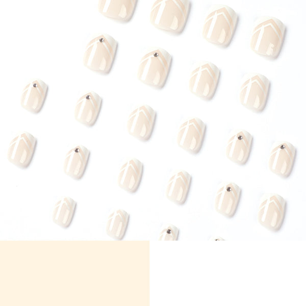 12 Sizes-24 Pcs Press On Nails JP1868