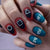 12 Sizes-24 Pcs Press On Nails R466