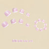 12 Sizes-24 Pcs Press On Nails Y1011