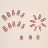 12 Sizes-24 Pcs Press On Nails R737