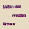 12 Sizes-24 Pcs Press On Nails Y564