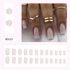 12 Sizes-24 Pcs Press On Nails W630