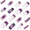 12 Sizes-24 Pcs Press On Nails JP4268
