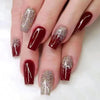 12 Sizes-24 PcsPress On Nails W441