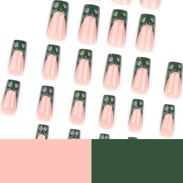 12 Sizes-24 Pcs Press On Nails DIY26