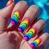 12 Sizes-24 Pcs Press On Nails Y1463