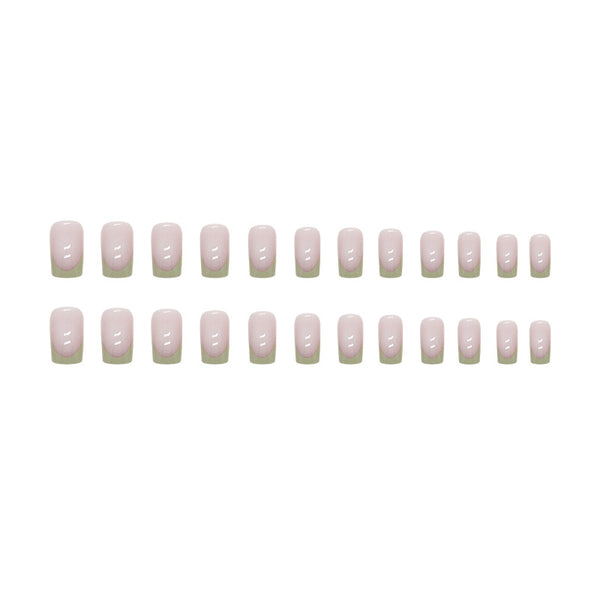 12 Sizes-24 Pcs Press On Nails W1193