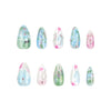 12 Sizes-24 Pcs Press On Nails JP3306