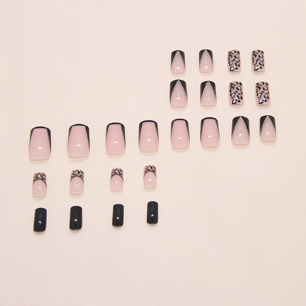 12 Sizes-24 Pcs Press On Nails W2026