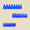 12 Sizes-24 Pcs Press On Nails Y1845