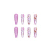 12 Sizes-24 Pcs Press On Nails W179