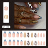 12 Sizes-24 Pcs Press On Nails Z1103