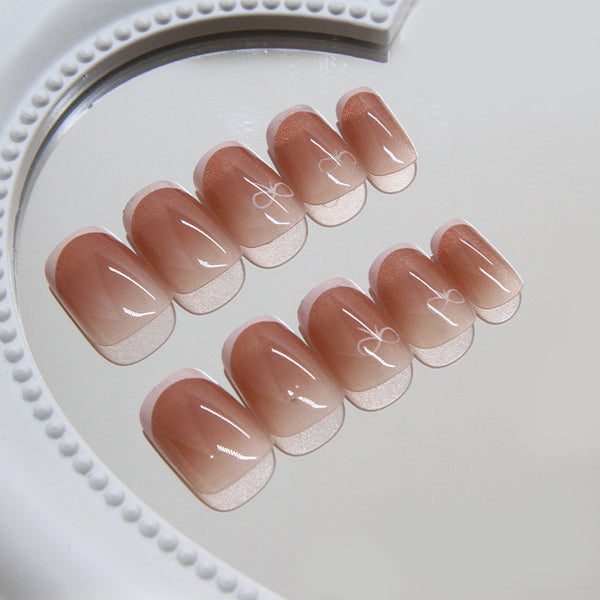 12 Sizes-24 Pcs Press On Nails R868