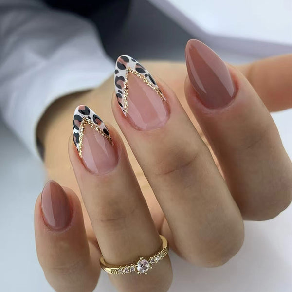 12 Sizes-24 Pcs Press On Nails W1647