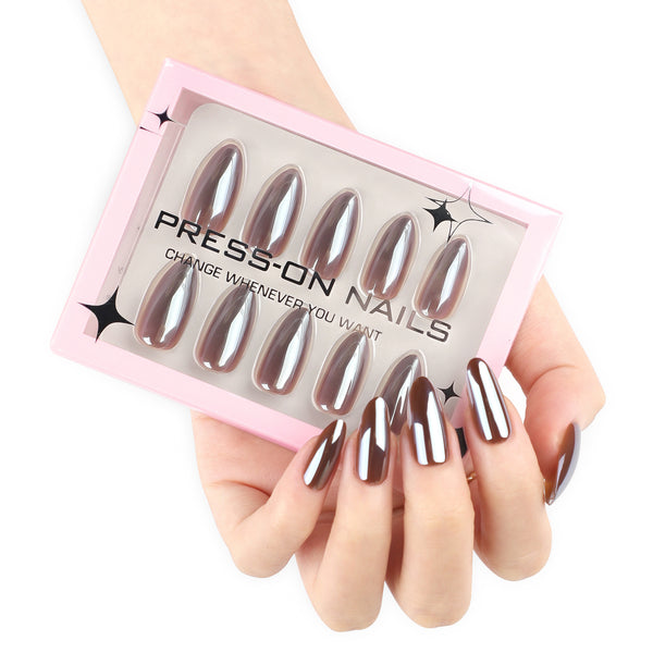 Glamhalo Premiere 30pcs Press On Nails – Eco-Friendly Perfect Fit - GD61